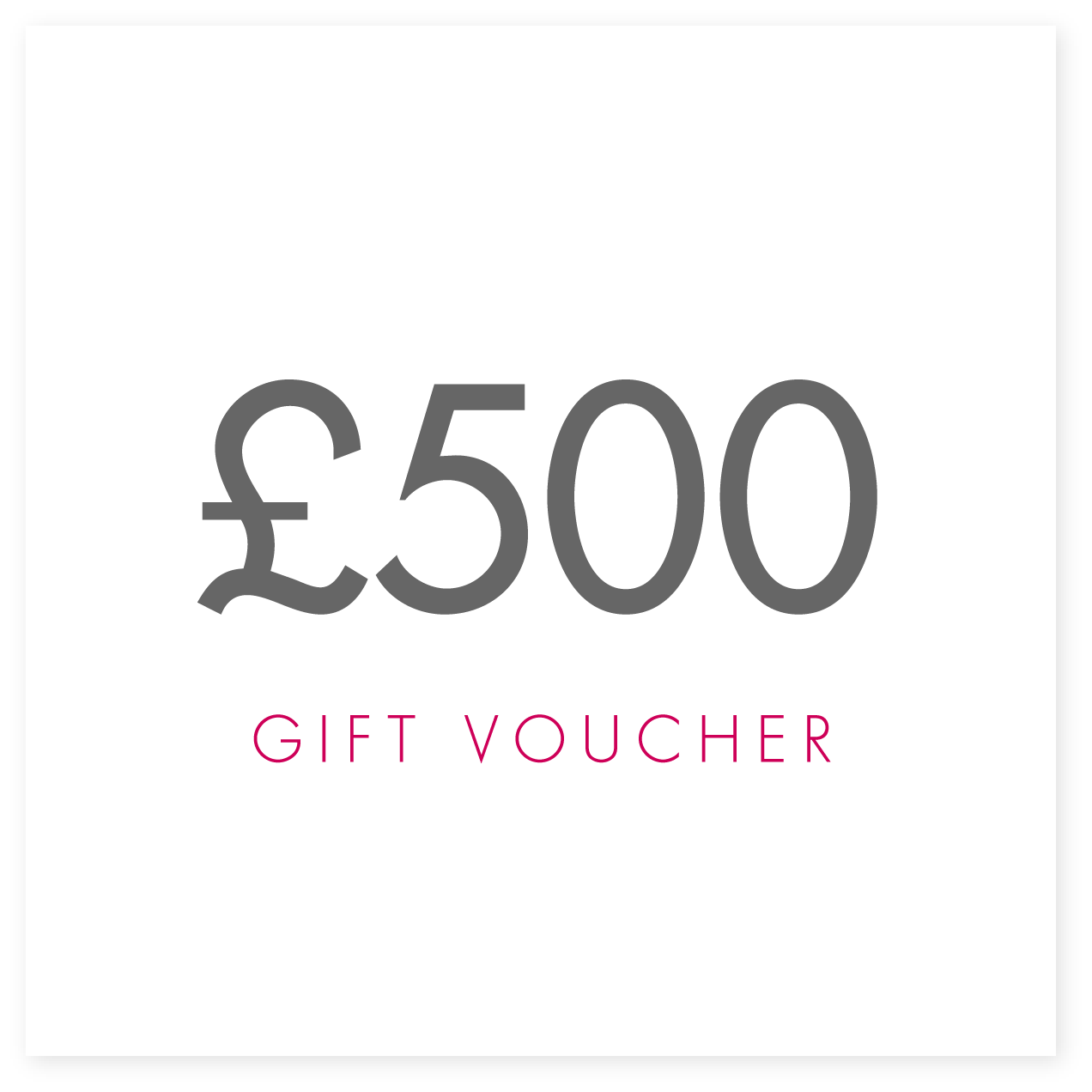 £500 Gift Voucher - EAS Art Gallery Dundee