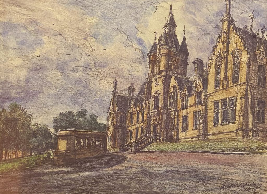 Morgan Academy (Sketch) - EAS Art Gallery Dundee