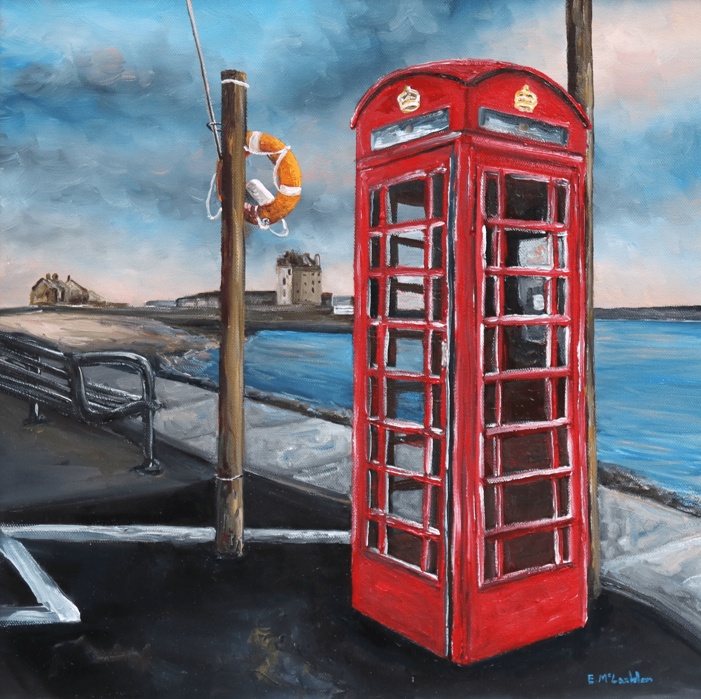 Emma_Mclachlan_The_Red_Telephone_Box_Broughty_Ferry