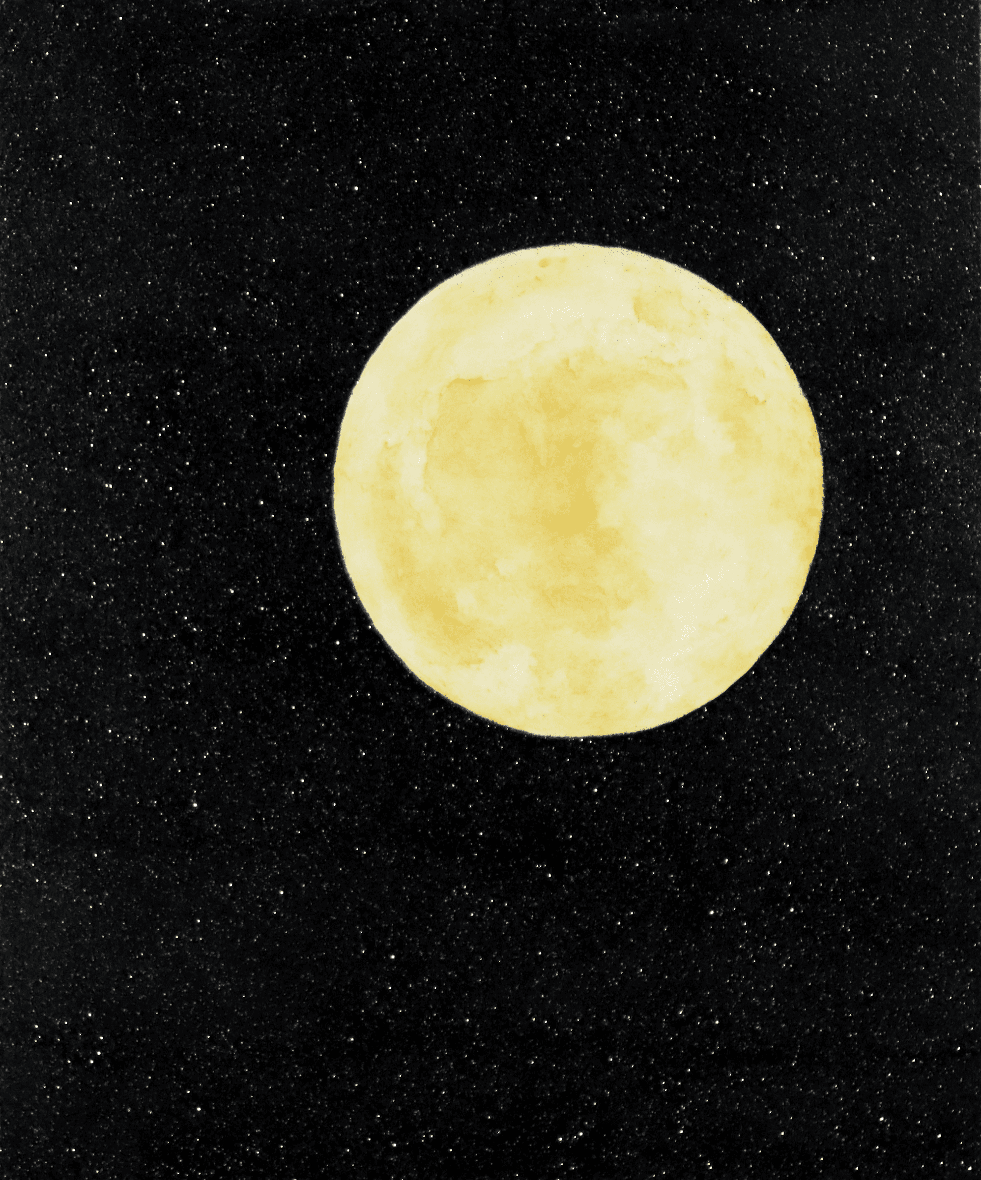Clive_Ramage_Glitter_Moon_Yellow
