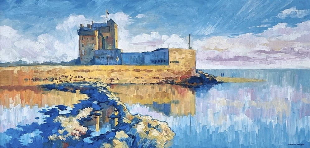 Broughty Castle At Dawn-min