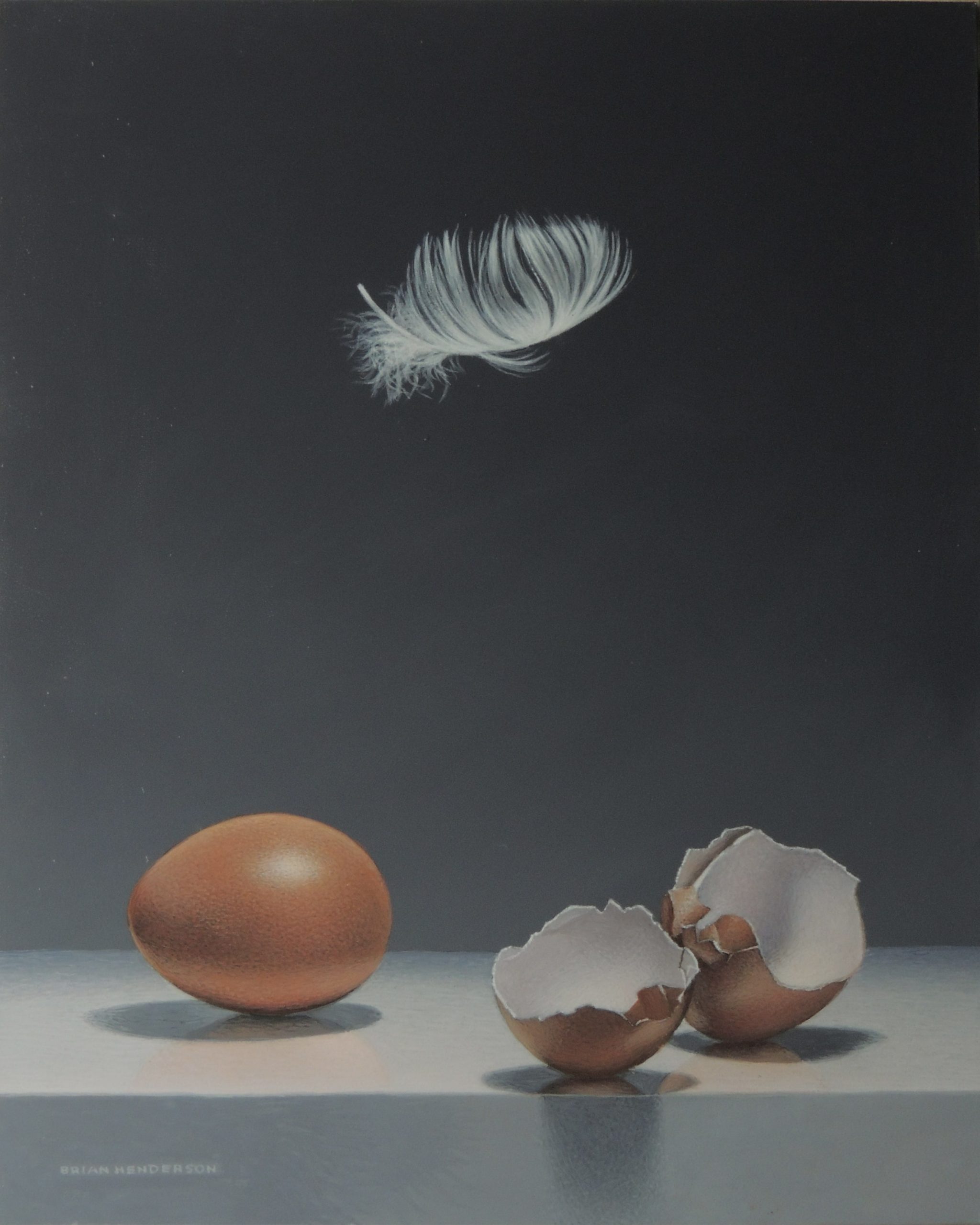 Feather and Two Eggs-min